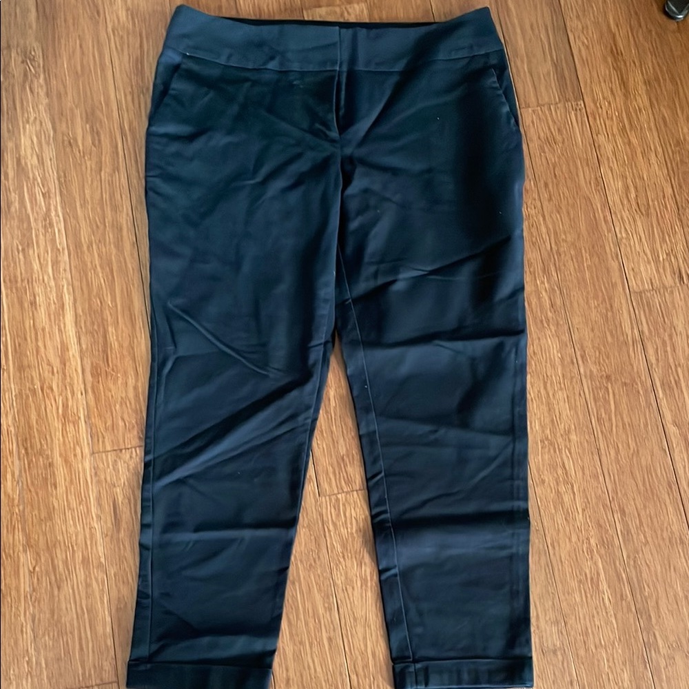 Worthington Black Slim Fit Trousers